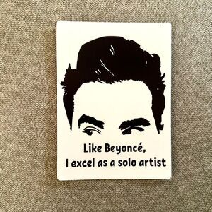Schitt’s Creek Beyoncé David Rose Magnet